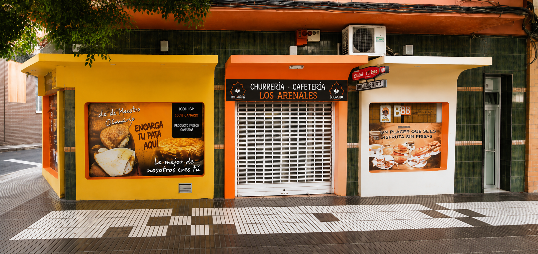 Fachada de Churrería Los Arenales Iván en Paseo de Tomás Morales, Las Palmas